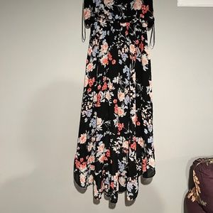Black HiLo FLoral Dress